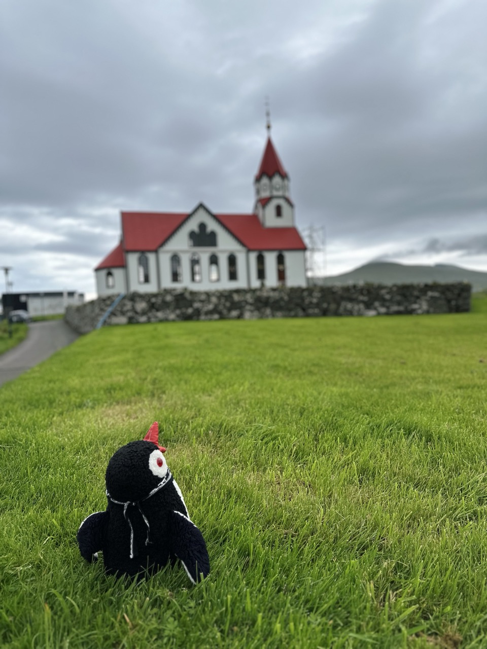 Sandavagur church Faroe Islands
