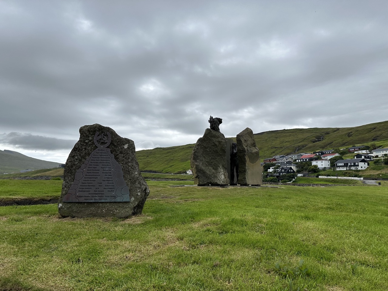 Sandavagur church Faroe Islands