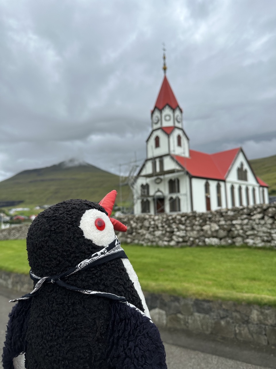 Sandavagur church Faroe Islands
