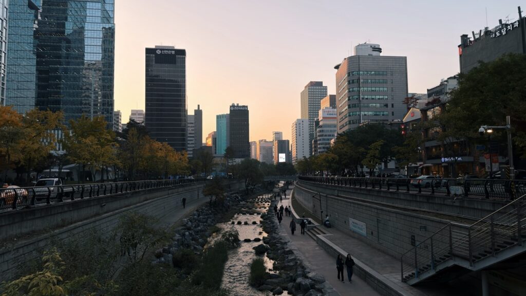 Cheonggyecheon Stream seoul