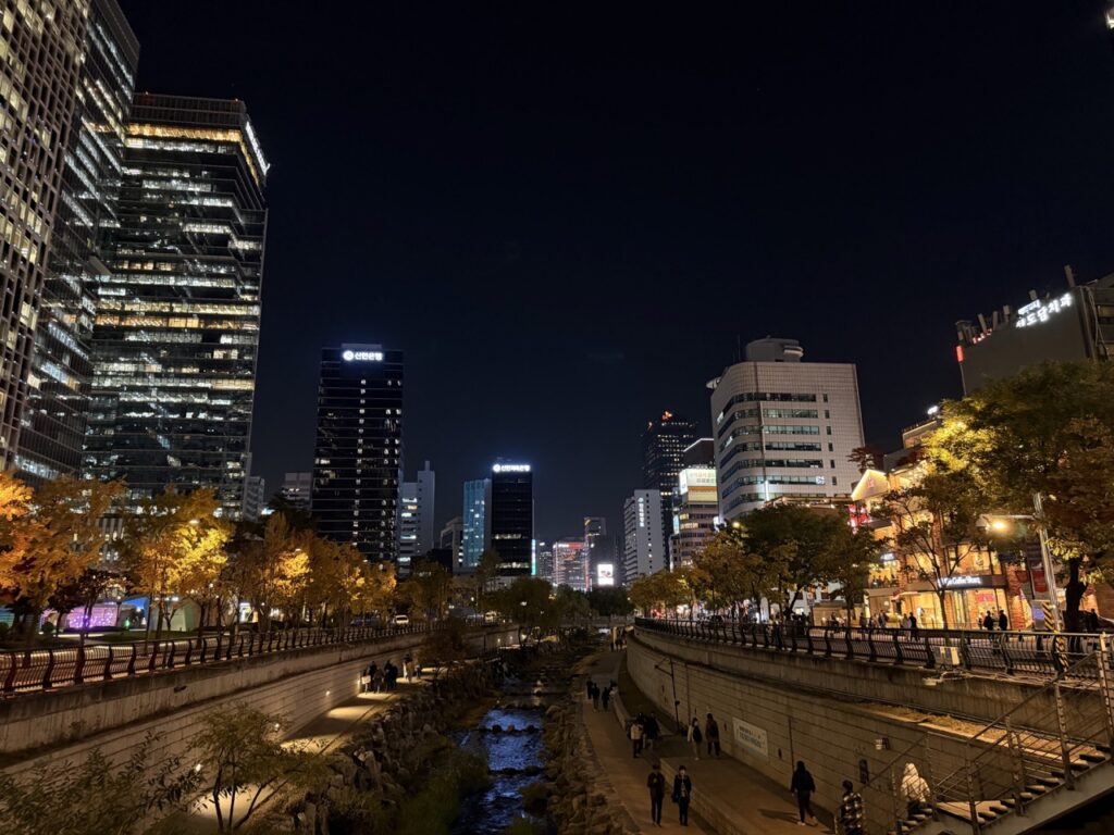 Cheonggyecheon Stream seoul
