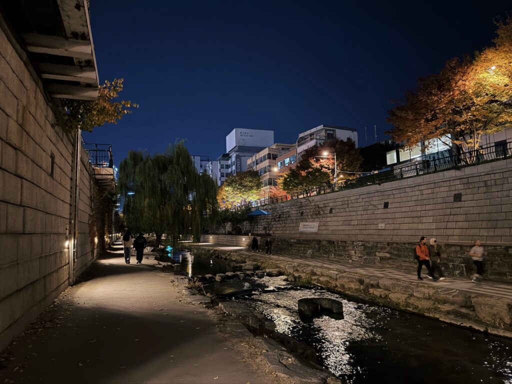 Cheonggyecheon Stream seoul