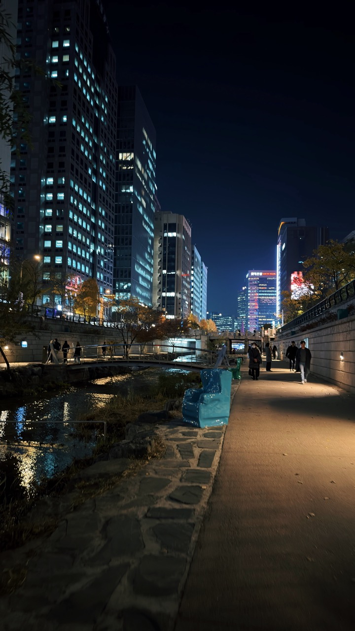 Cheonggyecheon Stream seoul