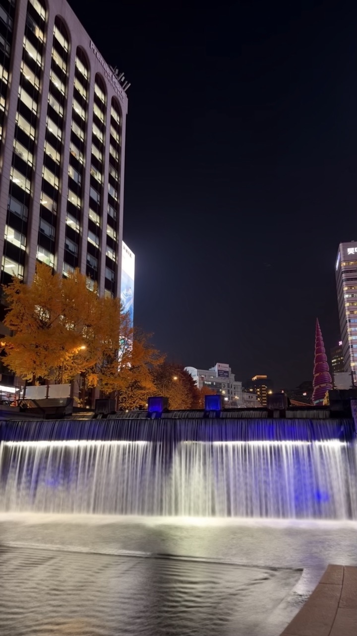 Cheonggyecheon Stream seoul