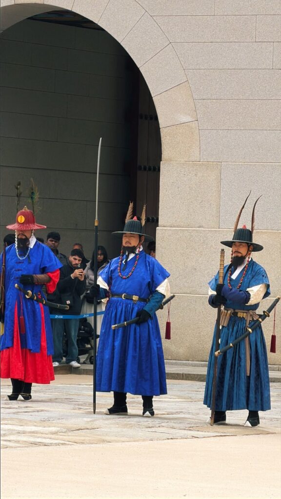 Gyeongbokgung Palace guards Seoul
