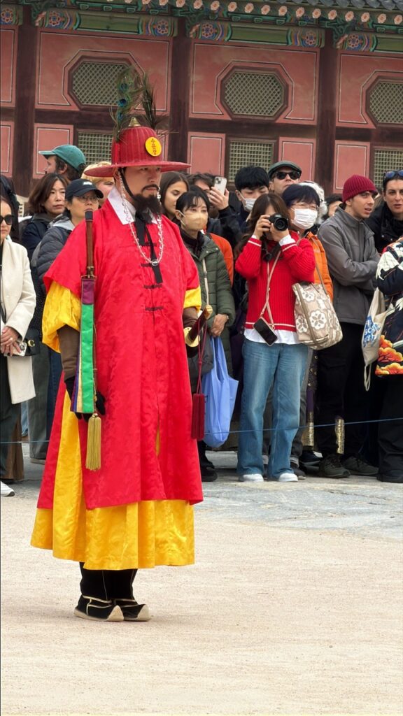 Gyeongbokgung Palace guards Seoul