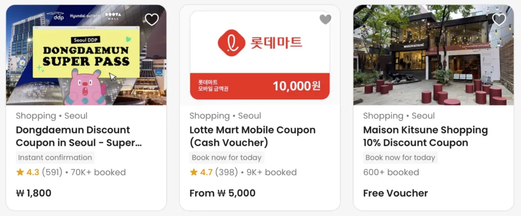 Seoul shopping