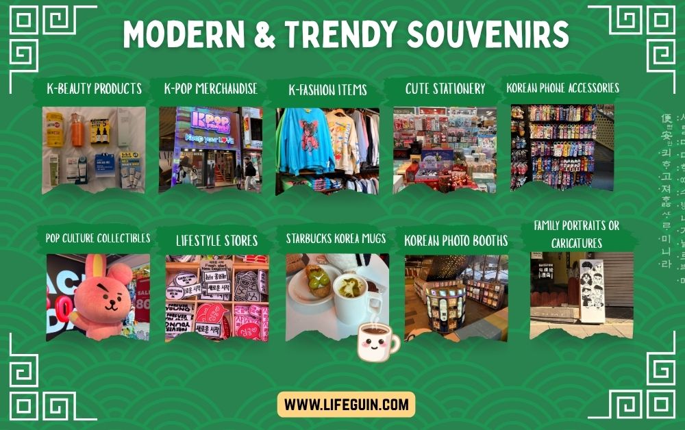 South Korea modern souvenirs