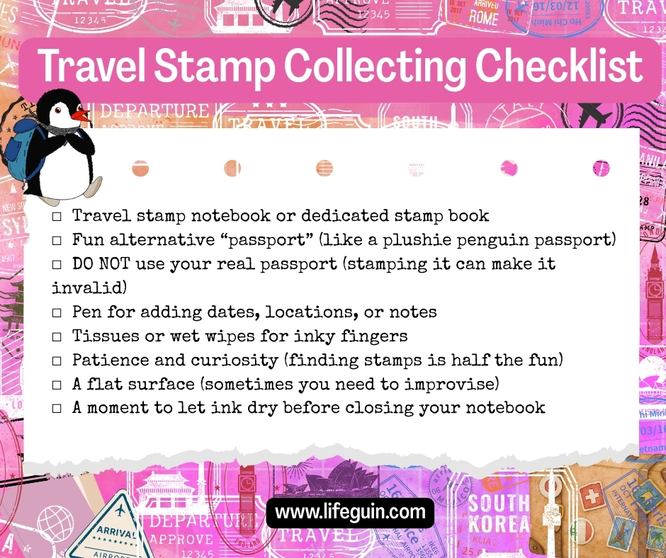 South korea Travel Stamps Guide