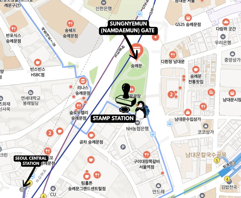 South korea Travel Stamps Guide