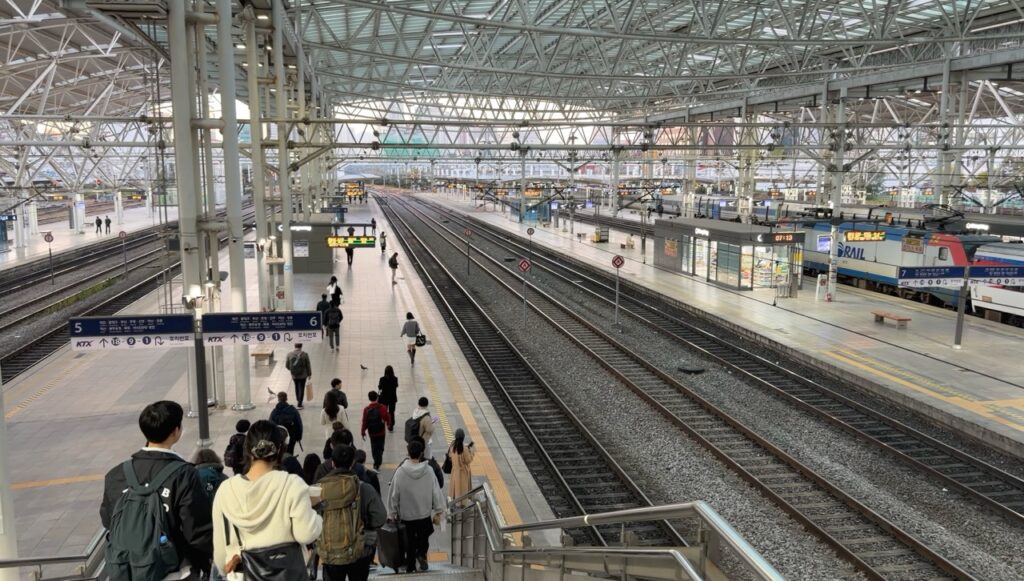 From seoul to busan