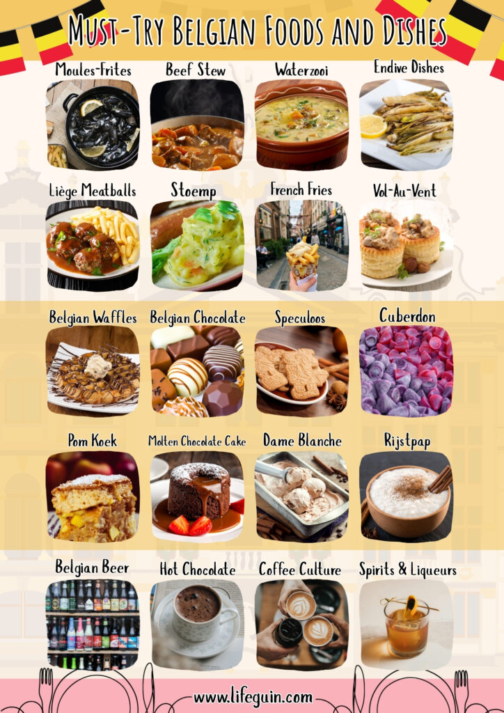 Belgiam Foods drinks to try