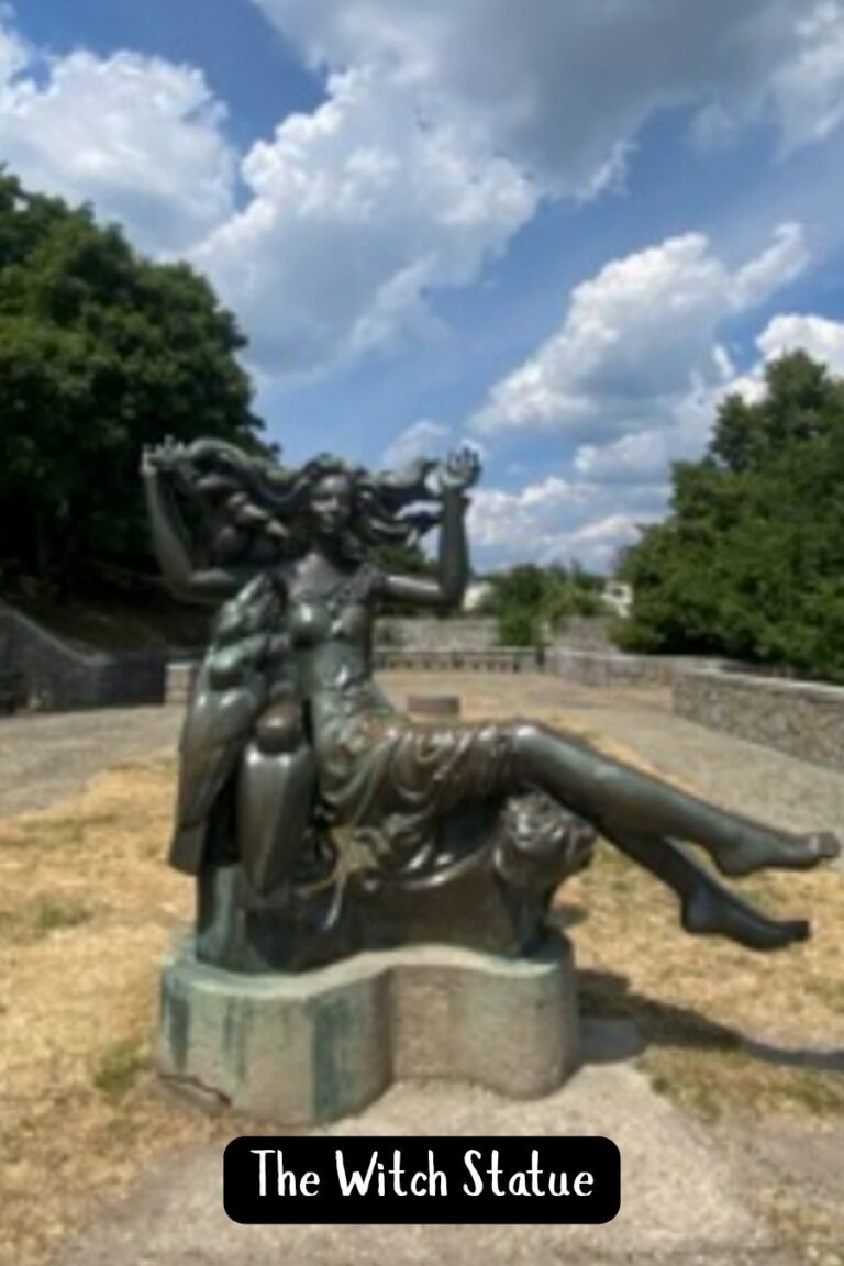 The witch statue