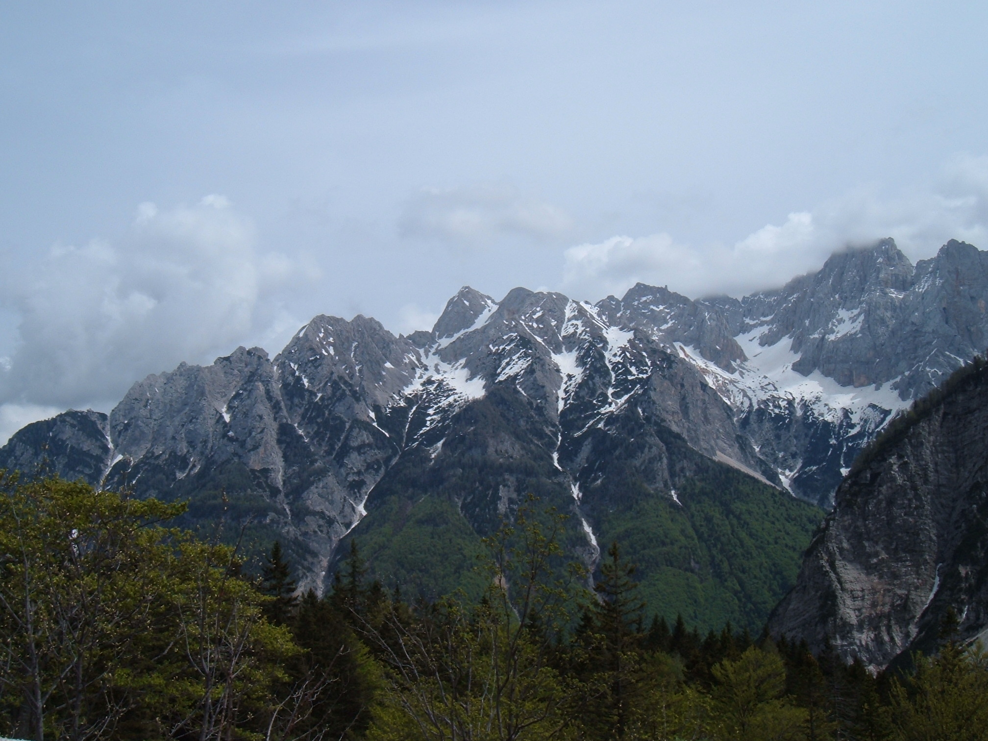 Vrsic Pass slovenia