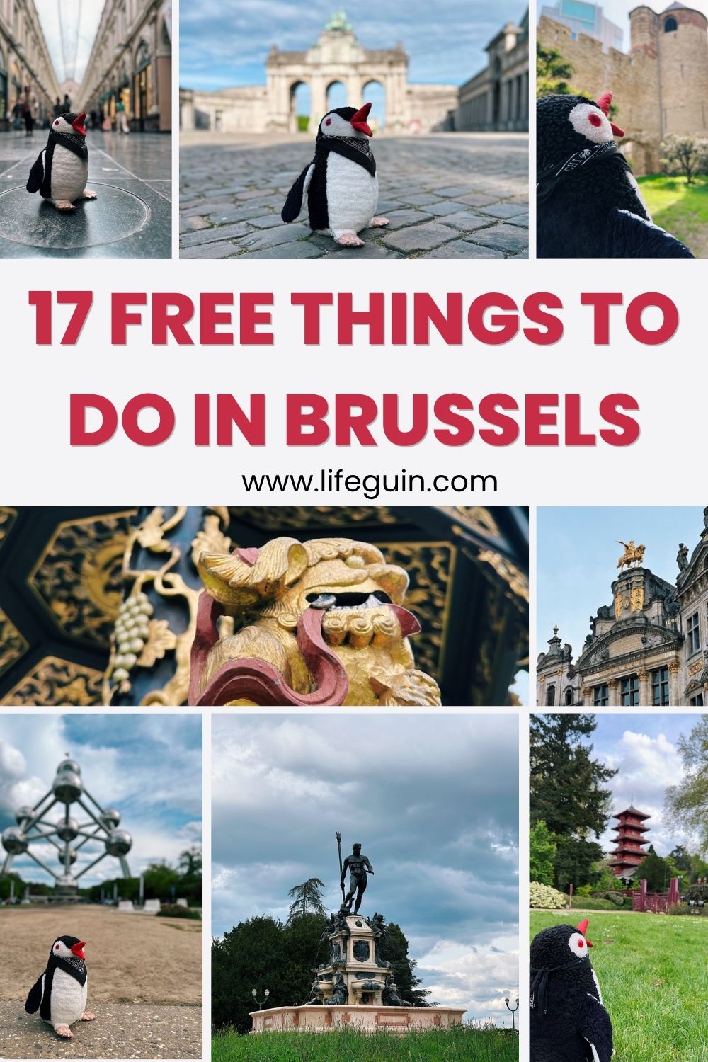 17 Free Things to Do in Brussels (That Are Actually Worth It) – follow Lifeguin on Pinterest