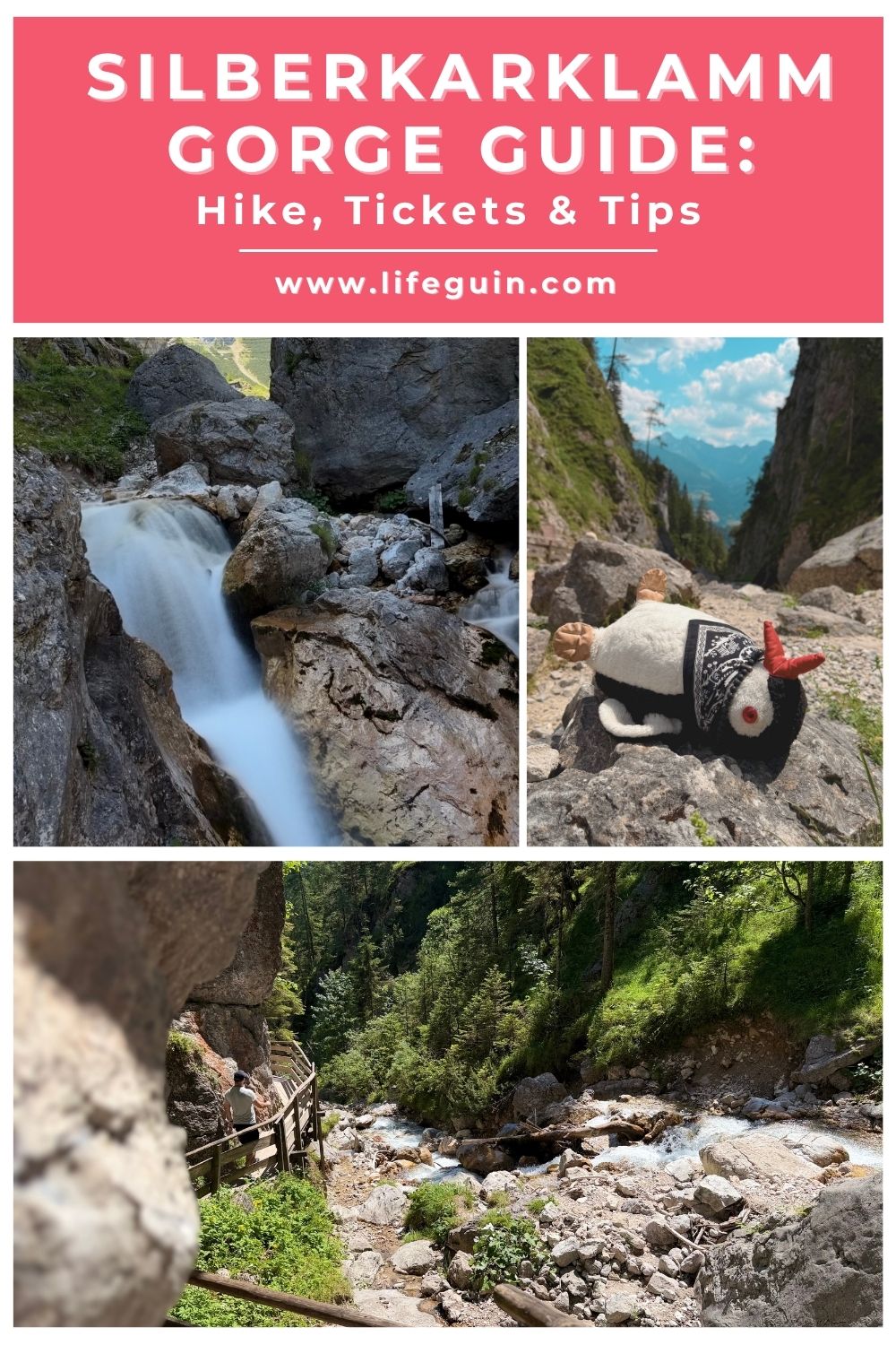 Silberkarklamm Gorge Guide: Hike, Tickets & Tips – follow Lifeguin on Pinterest