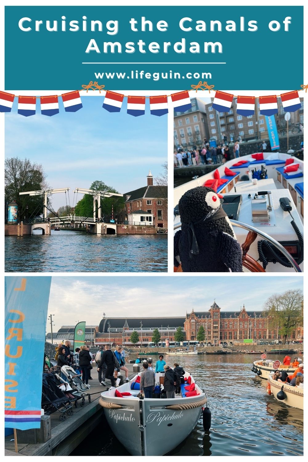 Cruising the Canals of Amsterdam – follow Lifeguin on Pinterest