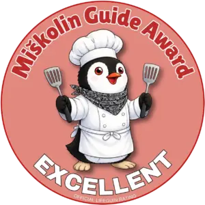 Miškolin Guide award: Excellent
