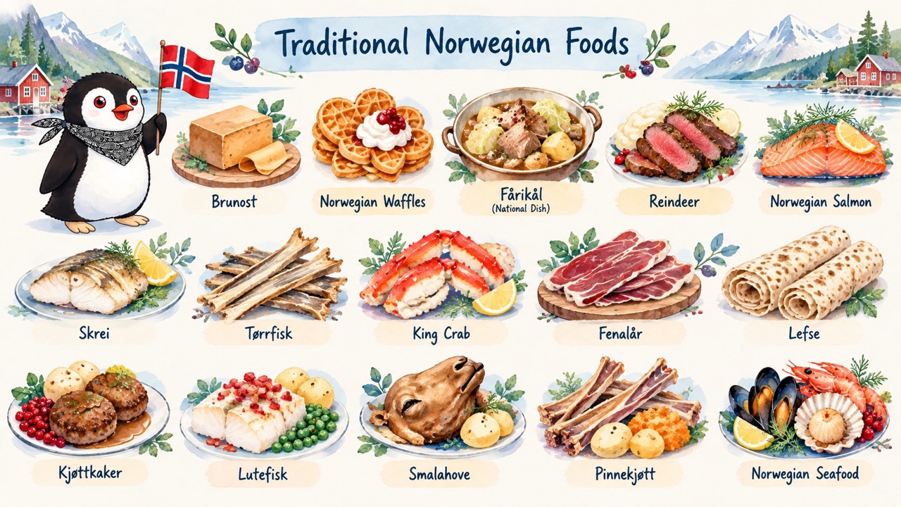 Traditional Norwegian Foods Lifeguin