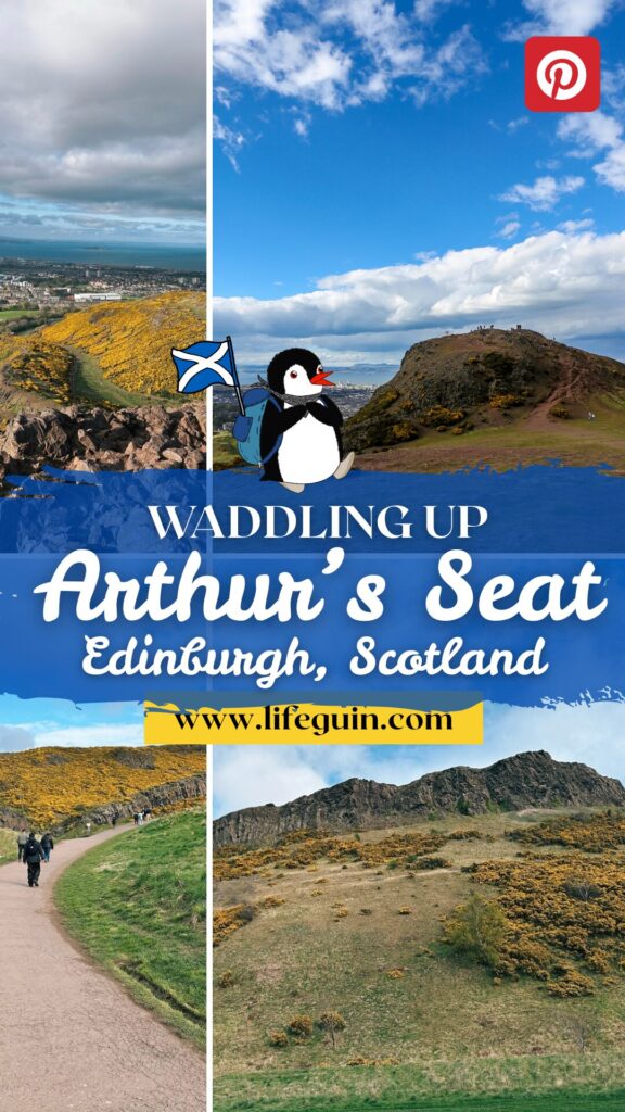 Arthurs Seat edinburgh scotland pinn