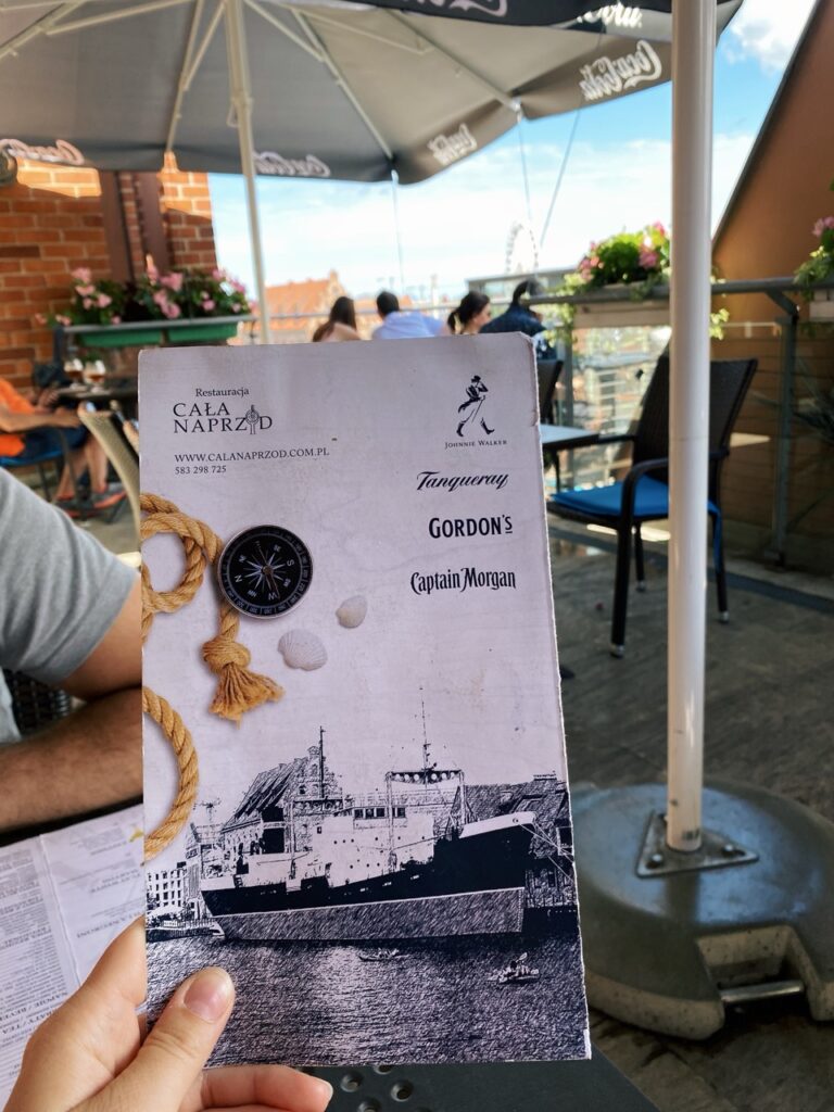 Cala naprzod gdansk poland