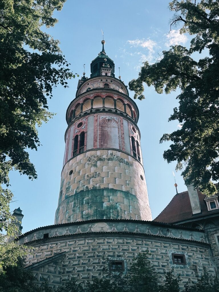 Cesky Krumlov Castle Tower