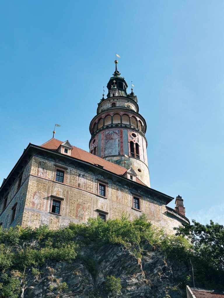Cesky Krumlov Castle Tower