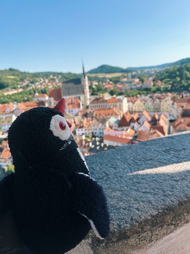 Cesky Krumlov Castle Tower