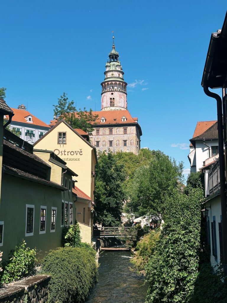 Cesky Krumlov Castle Tower