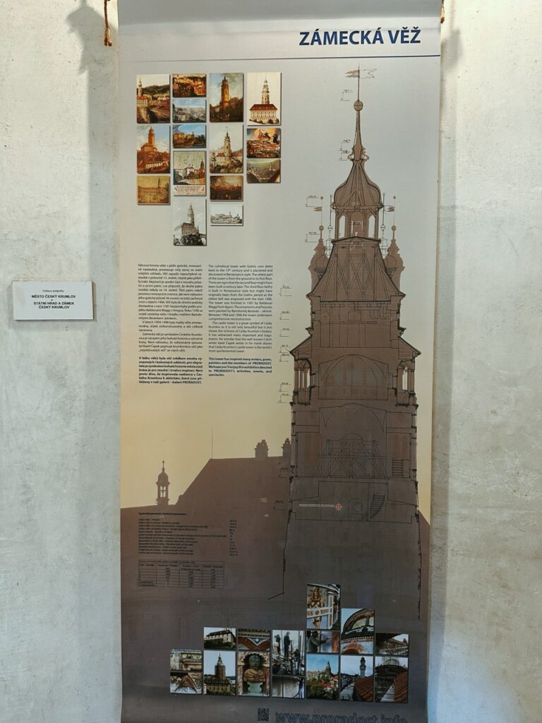 Cesky Krumlov Castle Tower