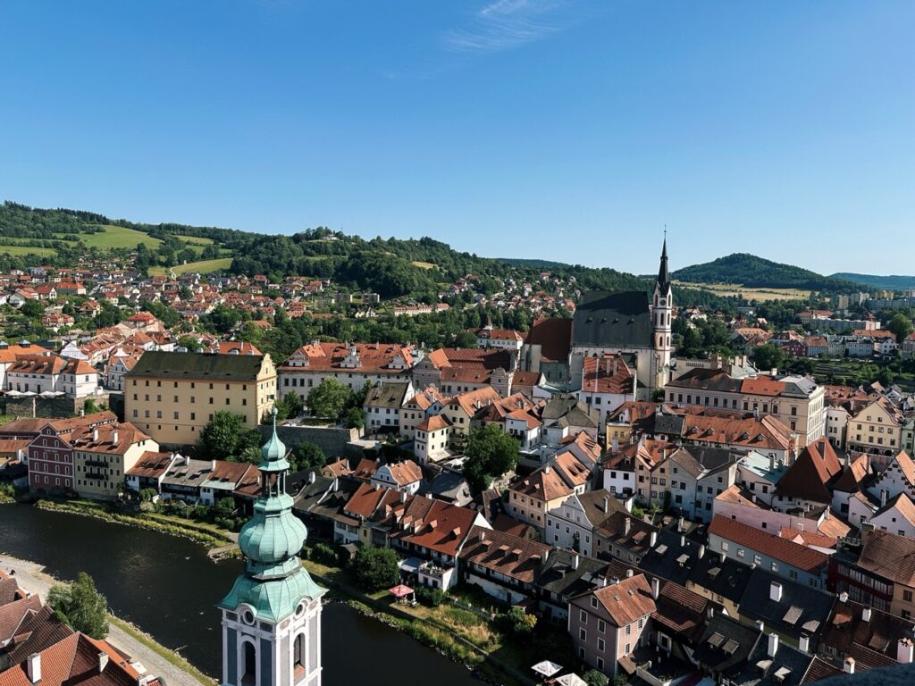 Cesky Krumlov Castle Tower
