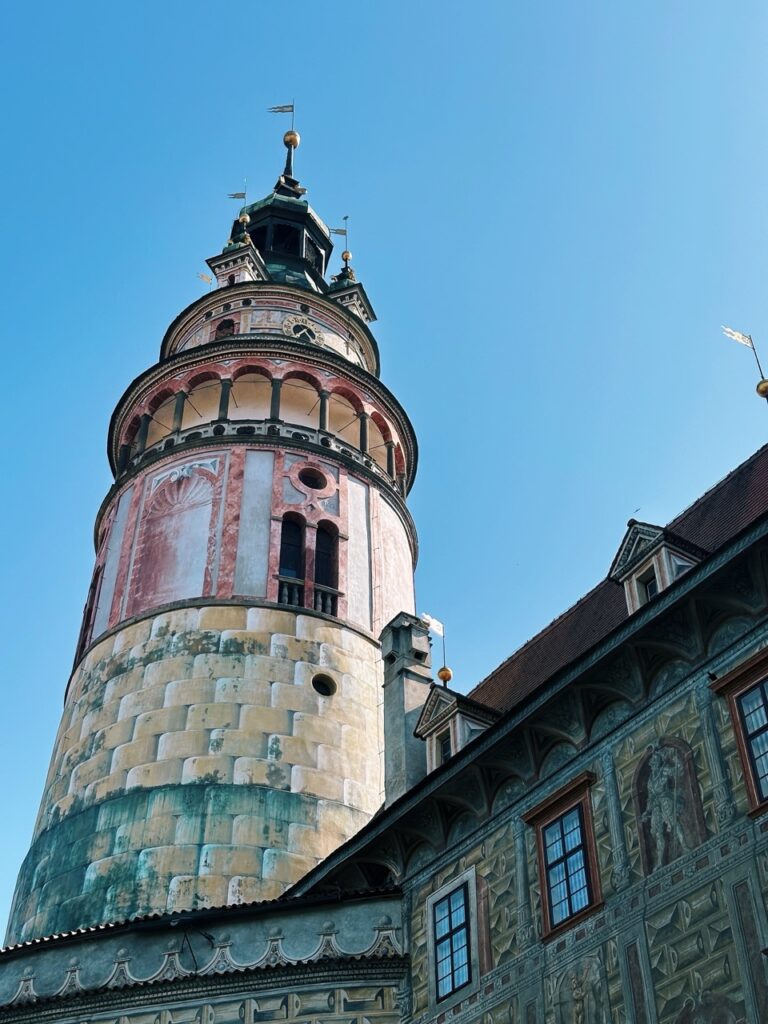 Cesky Krumlov Castle Tower