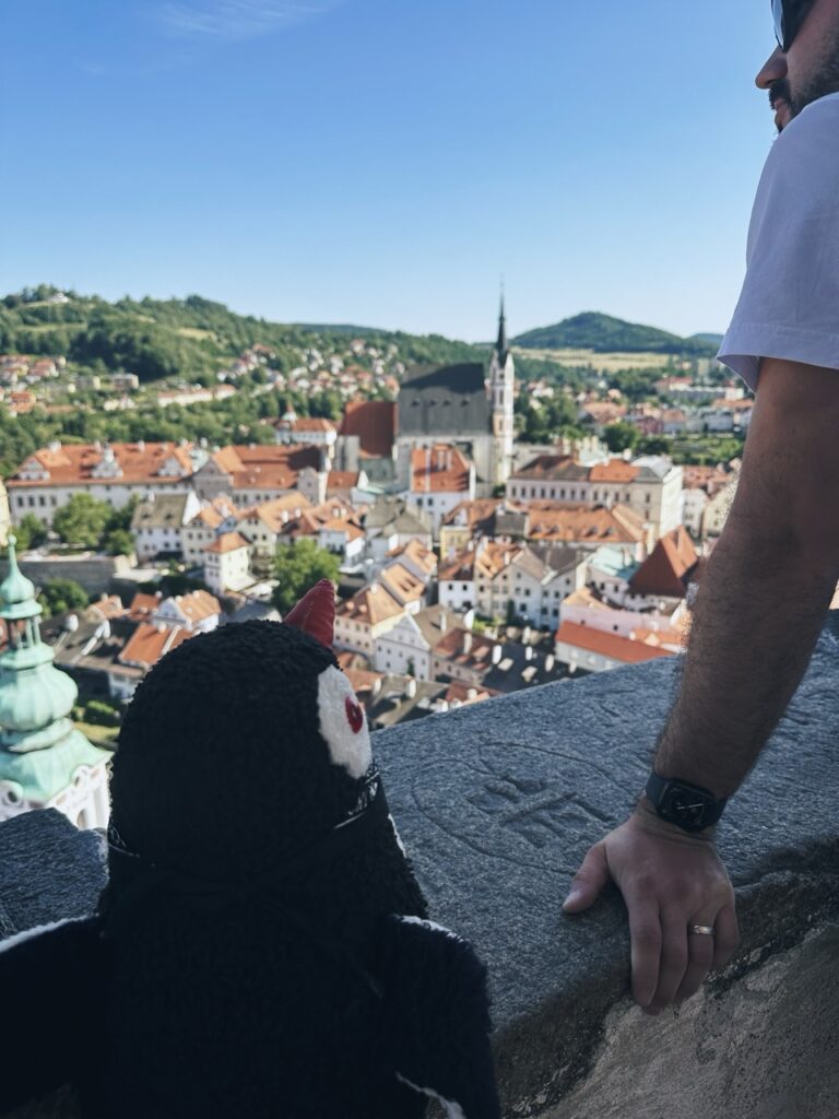 Cesky Krumlov Castle Tower