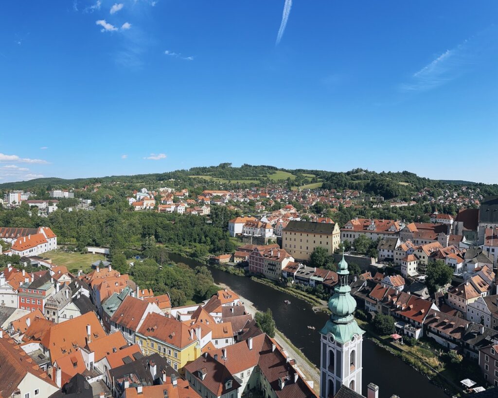 Cesky Krumlov Castle Tower