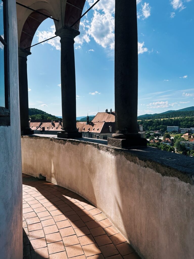 Cesky Krumlov Castle Tower