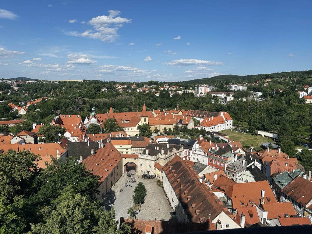 Cesky Krumlov Castle Tower