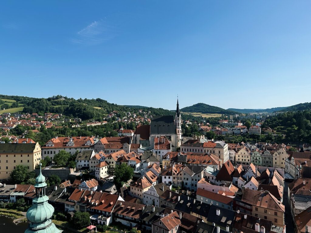 Cesky Krumlov Castle Tower