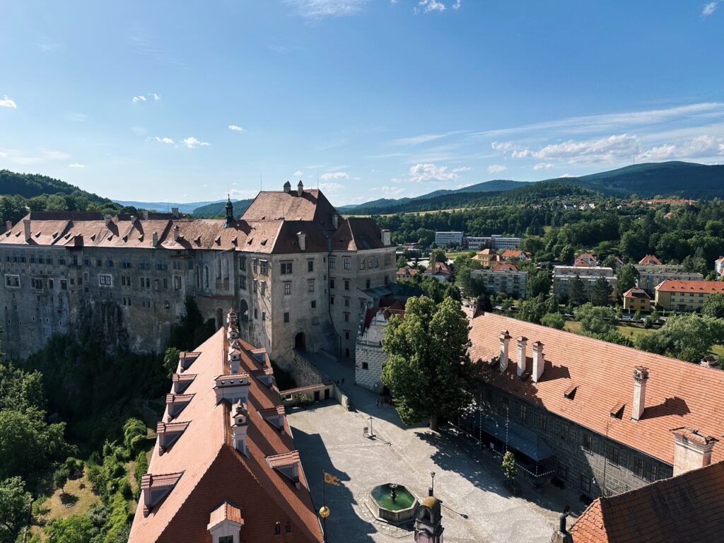 Cesky Krumlov Castle Tower