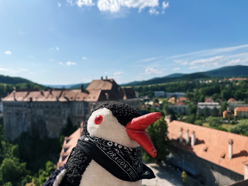 Cesky Krumlov Castle Tower