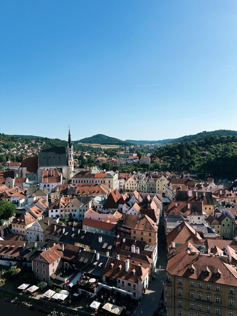 Cesky Krumlov Castle Tower