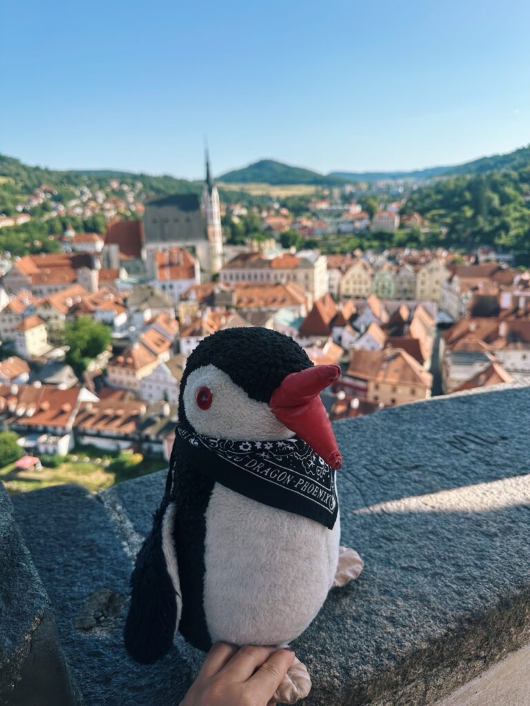 Cesky Krumlov Castle Tower