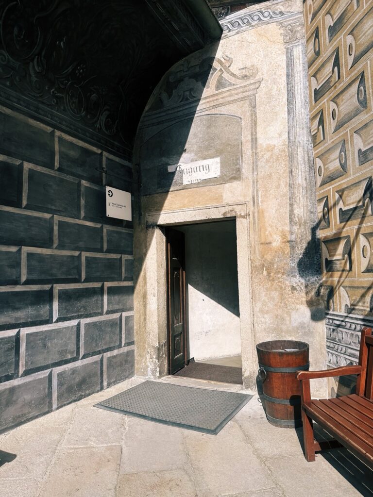 Cesky Krumlov Castle Tower