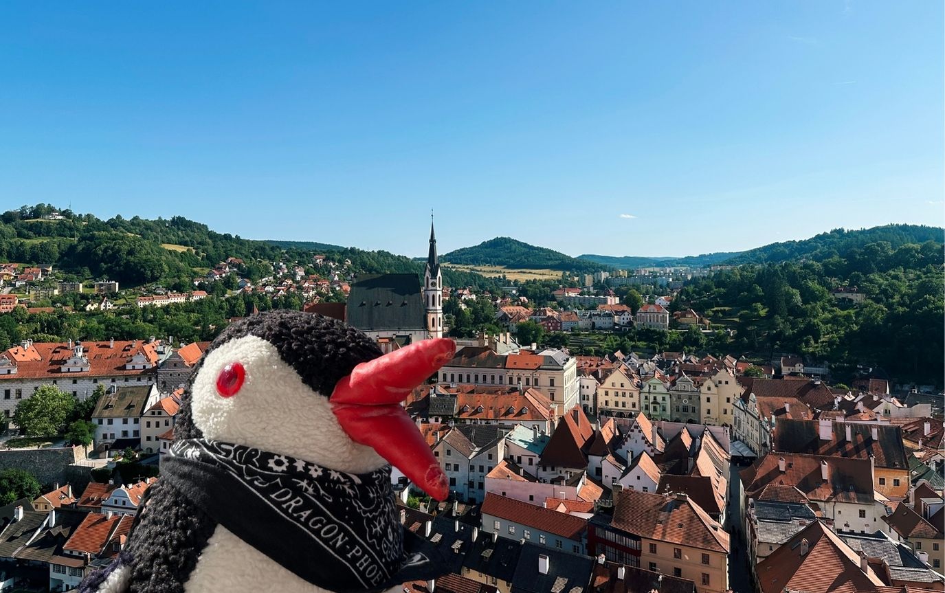 Cesky Krumlov Castle Tower featured