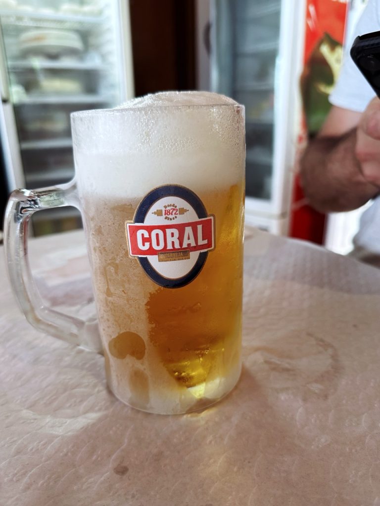 Coral beer Madeira