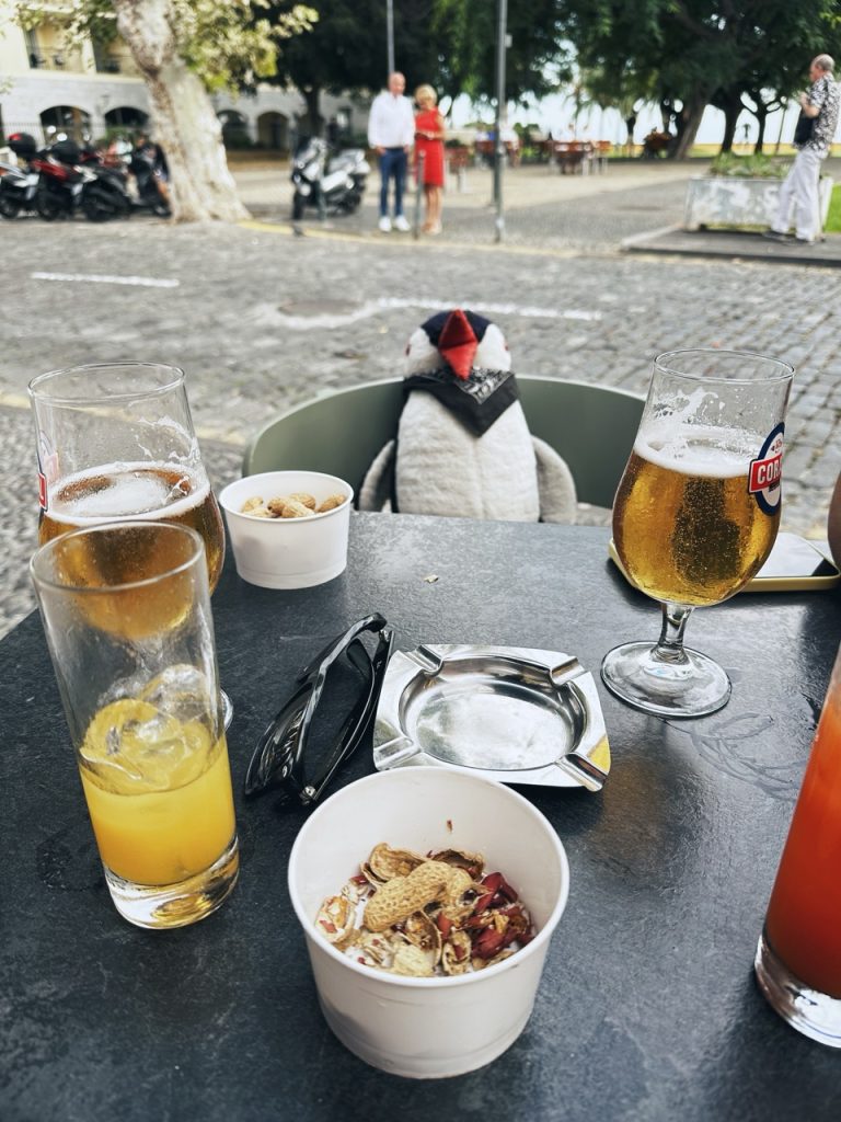 Coral beer Madeira