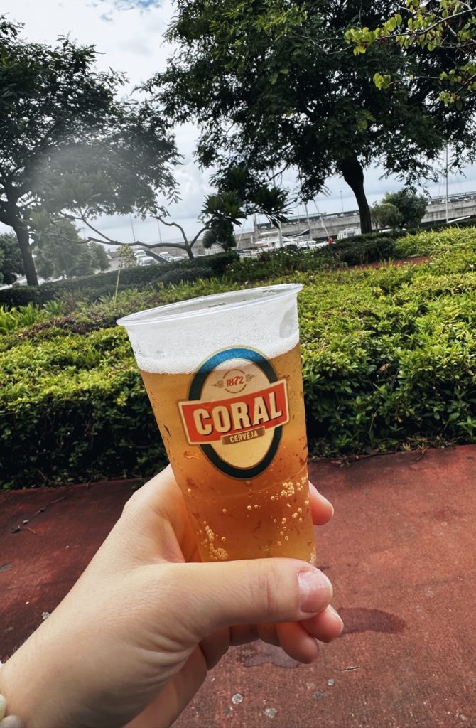 Coral beer Madeira