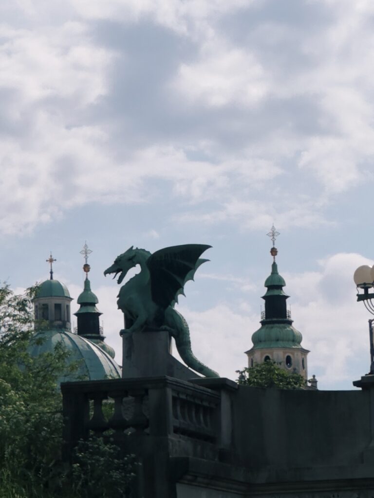 Dragon bridge Ljubljana
