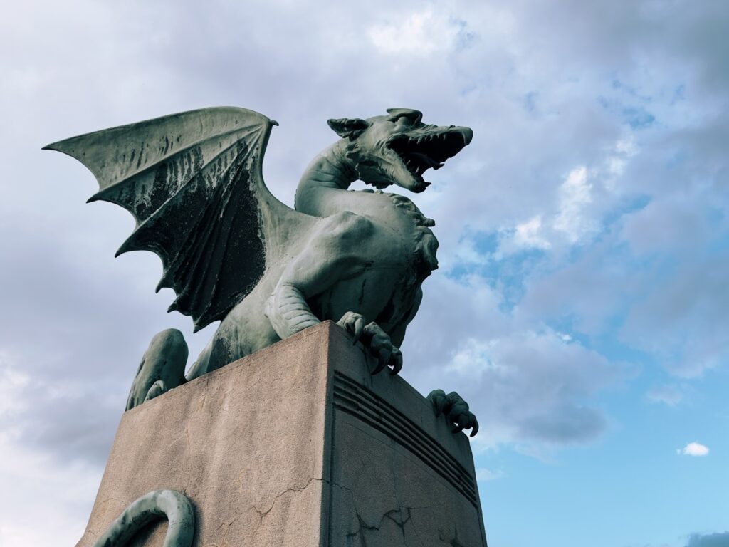 Dragon bridge Ljubljana