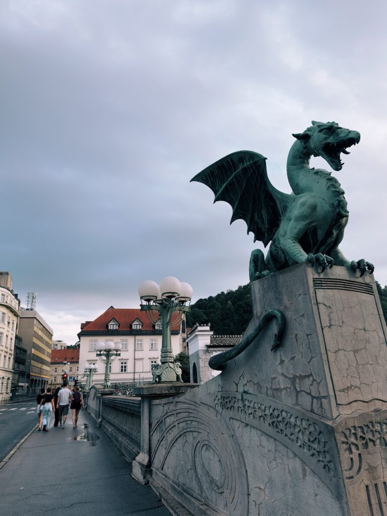 Dragon bridge Ljubljana