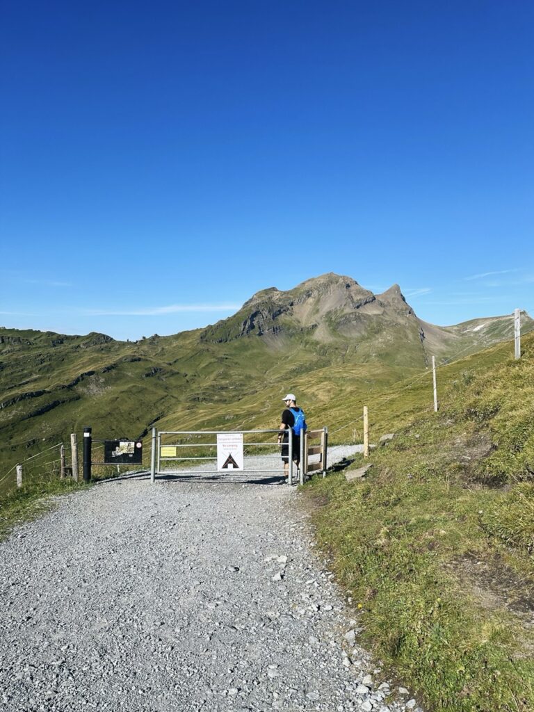 First Switzerland hike